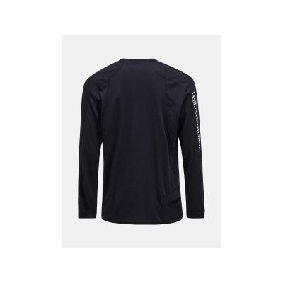 4. Herren-Langarmshirt PEAK PERFORMANCE M Trail Wool Blend, schwarz