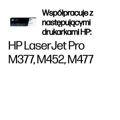 24. Original HP 410A Cyan LaserJet Tonerkartusche