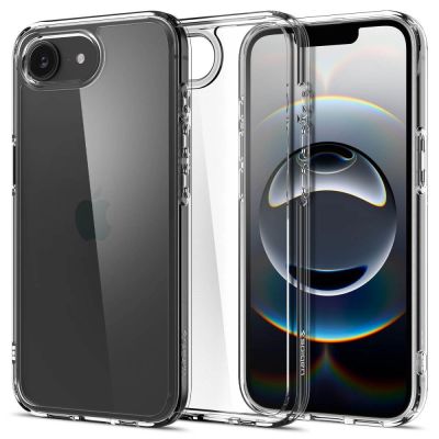 Spigen Ultra Hybrid Hülle für iPhone 16e / 17e - Transparent