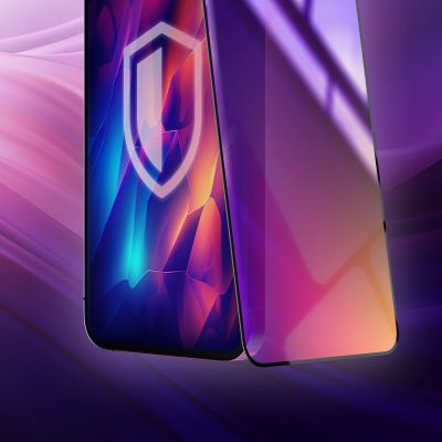 4. 3mk Rainbow Privacy gehärtetes Glas für Apple iPhone 15