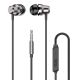 Dudao X10PRO In-Ear-Kopfhörer, kabelgebunden, 3,5-mm-Miniklinkenstecker – Schwarz