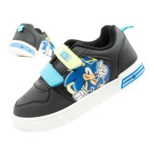 Leomil Sonic Kinder Sportschuhe Leichte Sneakers mit Klettverschluss Schwarz