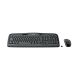 Logitech 920-03999 Membran-Tastatur + Maus-Set (USB 2.0; (DE); schwarz; optisch)