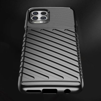6. Thunder Case Flexibel Robuste Panzer Handyhülle TPU Schutzhülle für Motorola Moto G100 / Edge S schwarz