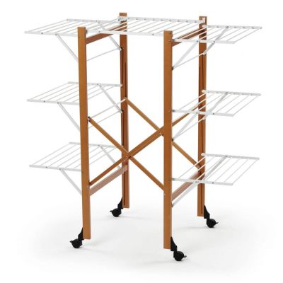 ARREDAMENTI AQUILONE Wäschetrockner - 132 x 67 cm, Braun