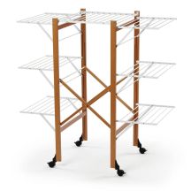 ARREDAMENTI AQUILONE Wäschetrockner - 132 x 67 cm, Braun