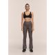 3. CASALL Damen-Schlaghose mit hohem Bund, Grau