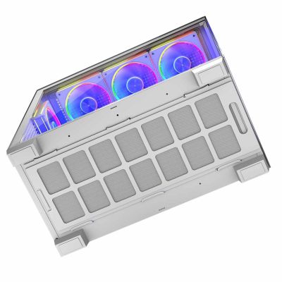 3. MODECOM VOLCANO STELLAR ARGB MIDI 8F WEISSES GEHÄUSE