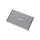 NATEC Rhino Go NKZ-1281 Festplattengehäuse (2,5"; USB 3.0; Aluminium; Grau)