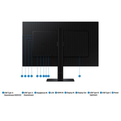 25. Samsung S60UD Computermonitor 68,6 cm (27") 2560 x 1440 px Quad HD LCD Schwarz
