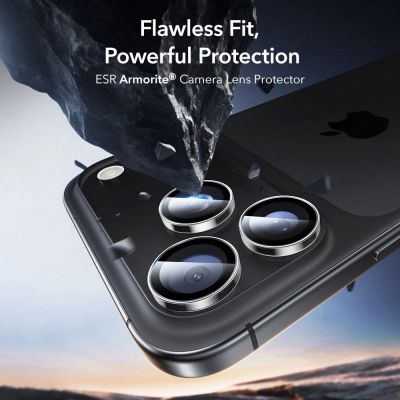3. ESR Armorite Kameraschutz für iPhone 14 Pro / Pro Max / 15 Pro / Pro Max / 16 Pro / Pro Max / 17 Pro / Pro Max – Klar