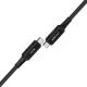 3. Acefast C4-03 Schwarz USB-C – USB-C PD QC-Kabel 100 W 5 A 480 Mbit/s 2 m – Schwarz