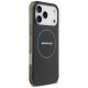 4. AMG Double Layer Transparent Smocked MagSafe Case für iPhone 17 Pro Max - Schwarz
