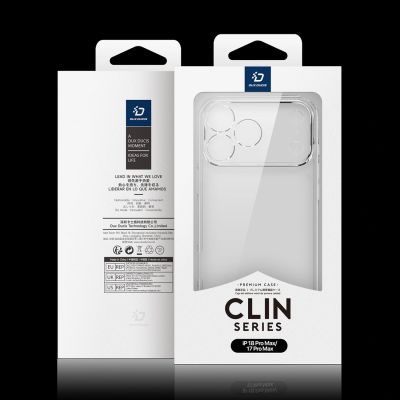 10. Dux Ducis Clin Hülle für iPhone 18 Pro Max / 17 Pro Max – Transparent