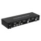 3. Techly IDATA DP-KVM4 KVM-Switch, rackmontierbar, schwarz