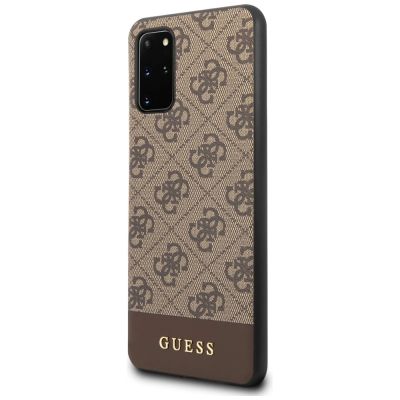 2. Guess 4G Stripe Collection Samsung Galaxy S20+ Hülle – Braun
