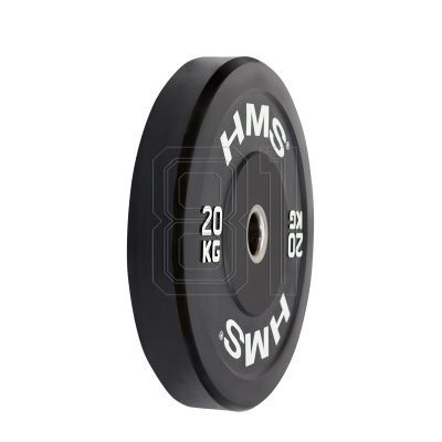 28. HMS BLACK BUMPER Olympiascheibe 20 kg BBR20 