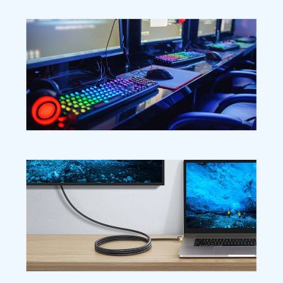 18. Baseus Speed Seven High Speed RJ45 Netzwerkkabel 10Gbps 1m Schwarz (WKJS010101)