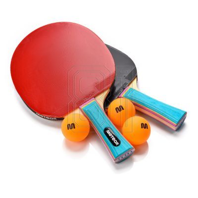 9. 2er-Set Meteor Zephyr 15021 Tischtennisschläger