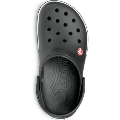 11. Crocs Crocband Flip-Flops, schwarz 11016