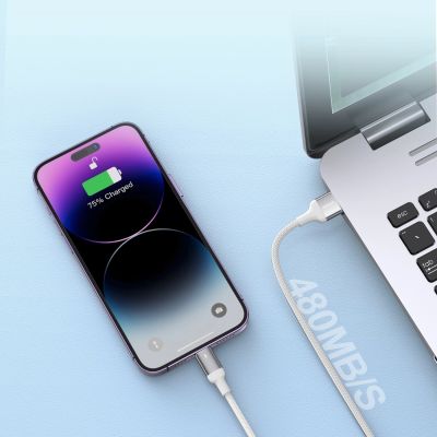 14. Joyroom Extraordinary Series A10 Lightning /USB-C-PD-Kabel (20 W, 1,2 m) – Weiß