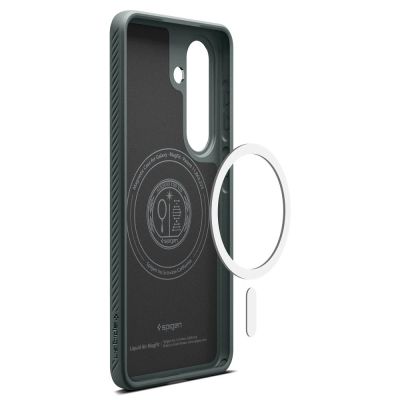 4. Spigen Liquid Air Mag MagSafe Hülle für Samsung Galaxy S26+ - Grün
