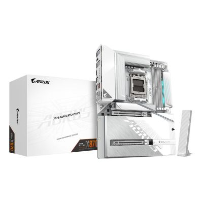 2. GIGABYTE X870 AORUS STEALTH ICE AMD X870 AM5 ATX-Sockel