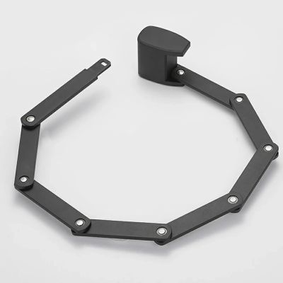 5. Rockbros 32210826001 Fingerabdruck-Fahrradschloss – Schwarz