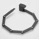 5. Rockbros 32210826001 Fingerabdruck-Fahrradschloss – Schwarz