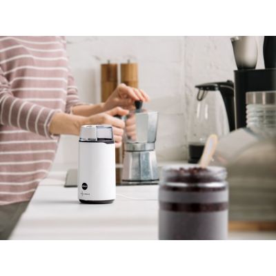 8. ELDOM MK50 CAFF Kaffeemühle, 200 W Leistung, Stahlklinge, Pulstaste