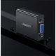 13. Ugreen HDMI - VGA Micro USB / Audio 3,5 mm Miniklinkenadapter schwarz (40248)