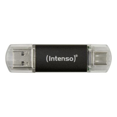 Intenso Twist Line USB-Stick 128 GB USB Typ-A / USB Typ-C 3.2 Gen 1 (3.1 Gen 1) Anthrazit
