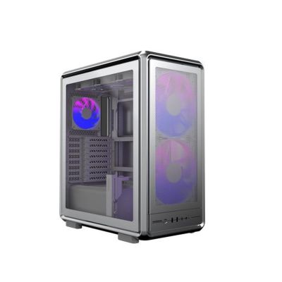 Cooler Master MasterFrame 500 Mesh Midi-Tower Schwarz, Transparent