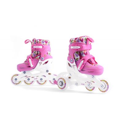 Smj Sport Hearts 2in1 Rollschuhe + verstellbare Rollen HS-TNK-000017130
