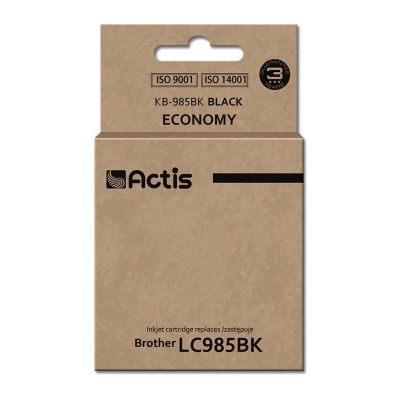 Actis KB-985Bk Tinte (ersetzt Brother LC985BK; Standard; 28,5 ml; schwarz)