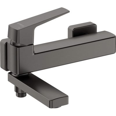 DEANTE BLUR BQL D12M Wand-Badewannenarmatur - mit klappbarem Titan-Auslauf