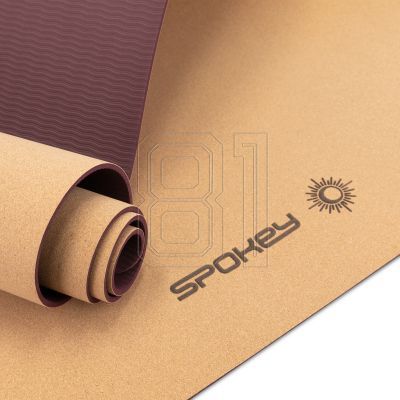 5. Spokey Savasana SPK-943065 Korkmatte