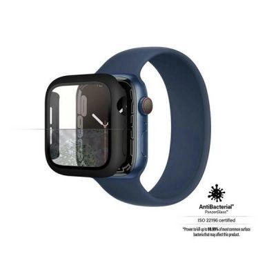 5. PanzerGlass Ganzkörpergehäuse für Apple Watch 7 45 mm – Schwarz