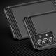 2. Carbon Case Flexible TPU-Hülle für Samsung Galaxy A73 schwarz