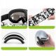 5. Qunature Panda Kinderskibrille - Schwarz/Weiß