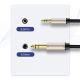 8. Ugreen AV127 10625 Audio-TRS-Kabel Miniklinke 3,5 mm / Klinke 6,35 mm 1 m – Grau