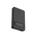 21. Powerbank Wozinsky WLWP-10KA0Y3S 22,5W PD Qi2 10000 mAh, mit Ständer, 1x USB-A, 1x USB-C - schwarz