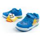 8. Leomil Kinder-Sportschuhe Pokémon-Sneaker, leicht, mit Klettverschluss, blaue LED-Beleuchtung