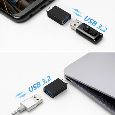 9. Wozinsky W10GY1S USB-C - USB-A 3.2 10Gb/s Adapter - Schwarz