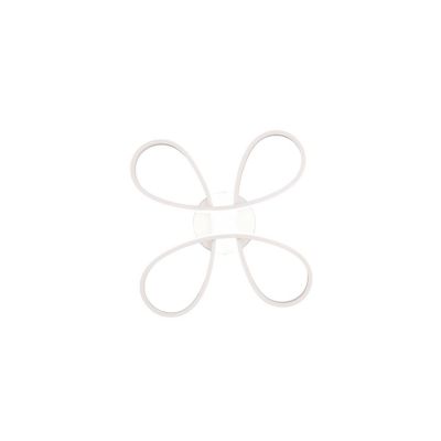 LED-Deckenleuchte FLY 40 cm 4000 K mattweiß