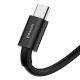 11. Baseus Superior USB - USB Typ C Datenschnellladekabel 66 W (11 V / 6 A) Huawei SuperCharge SCP 1 m schwarz (CATYS-01)