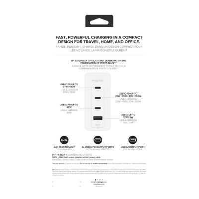 4. Mophie Zubehör-Wandadapter