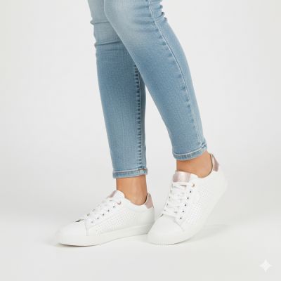 17. Big Star W HH274073 Low-Top-Sneaker weiß