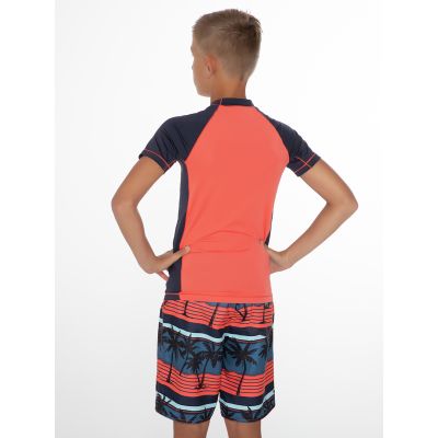 5. Jungen-Rashguard Protest PRTFREZZ JR mit kurzen Ärmeln