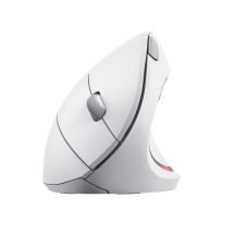 TRUST Verto kabellose vertikale ergonomische Maus, Weiß